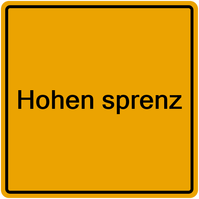 Einwohnermeldeamt24 Hohen sprenz